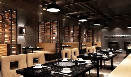 重庆渝中区快餐店装修 渝中饭店装饰设计 渝中餐饮店设计