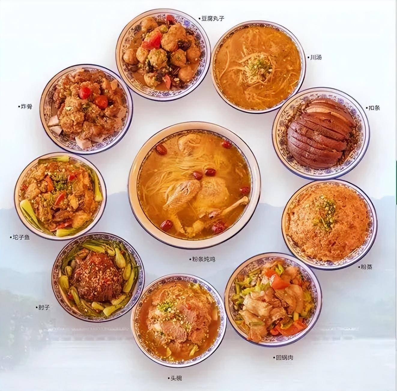 开州十大碗这里有琳琅满目的农特产品,丰富多样的餐饮小吃,可以感受